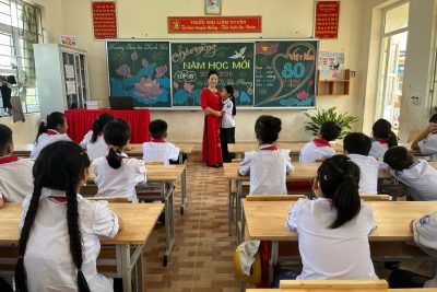 Trường TH Trịnh Xá tổ chức Lễ khai giảng năm học 2025-2026