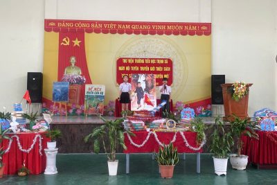 Trường Tiểu học Trịnh Xá tổ chức Ngày hội tuyên truyền, giới thiệu sách năm 2026  với chủ đề: “Cùng sách bước vào kỷ nguyên mới”